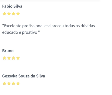 Avaliação 13 de cliente JR Eletricistas